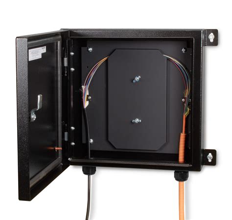 wall mount fiber splice box